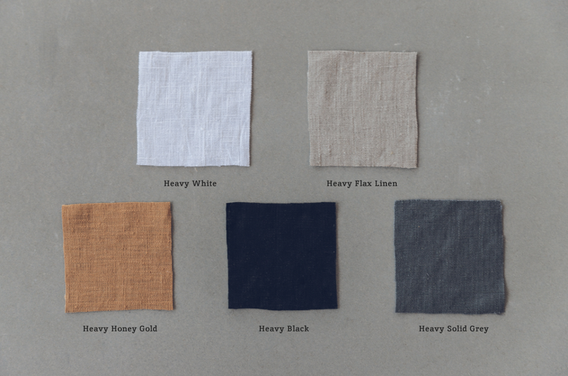 High-Waisted Long Linen Skirt