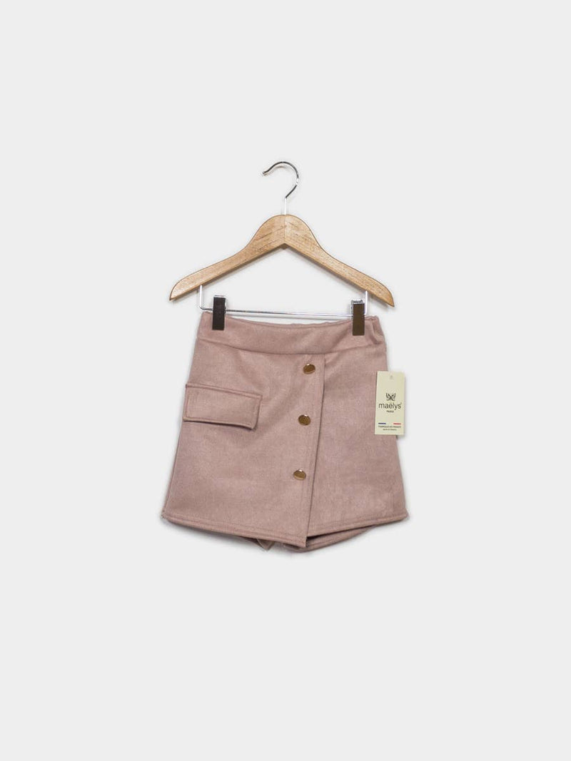Girls Suede short skirt.