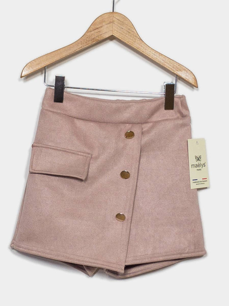 Girls Suede short skirt.