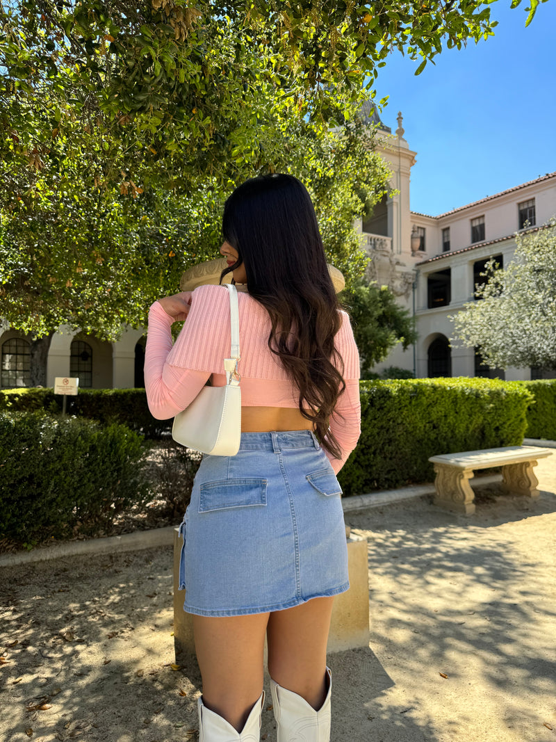 Revolve Mini Skirt
