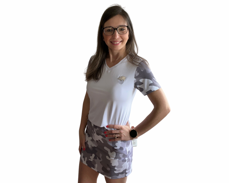 Camo women's skirt