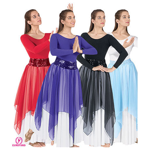 Eurotard Chiffon Single Handkerchief Skirt/Top