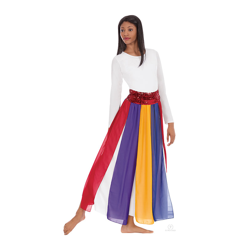 Eurotard Chiffon Streamer Skirt/Top