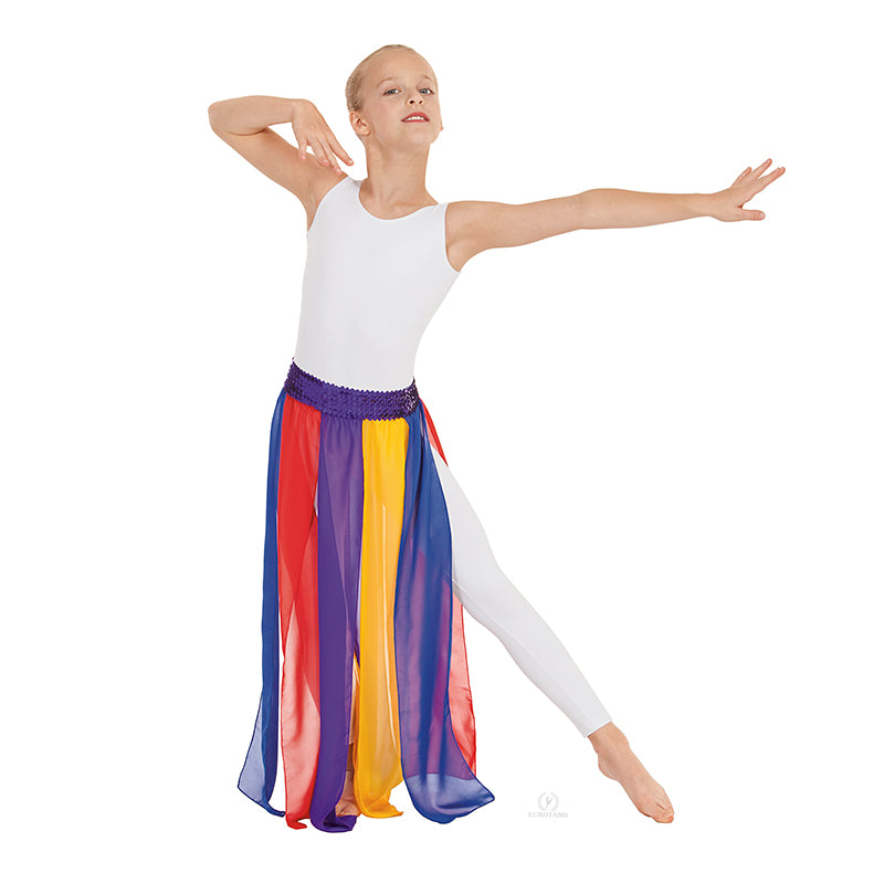 Eurotard Chiffon Streamer Skirt/Top