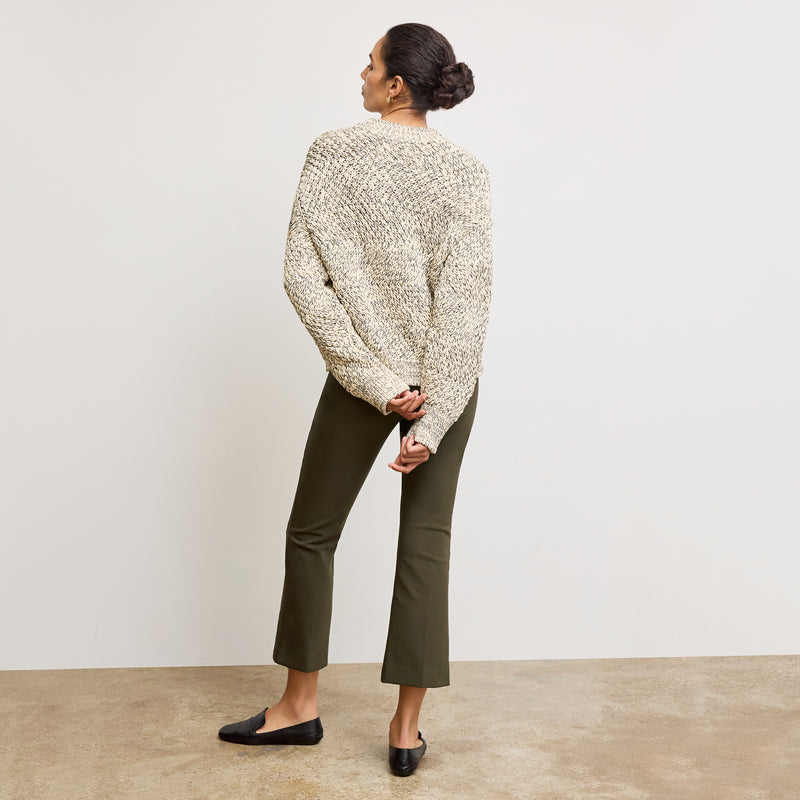 Kick Flare Foster Pant - Eco PowerStretch :: Dark Olive
