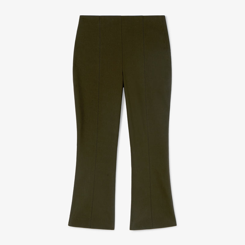 Kick Flare Foster Pant - Eco PowerStretch :: Dark Olive