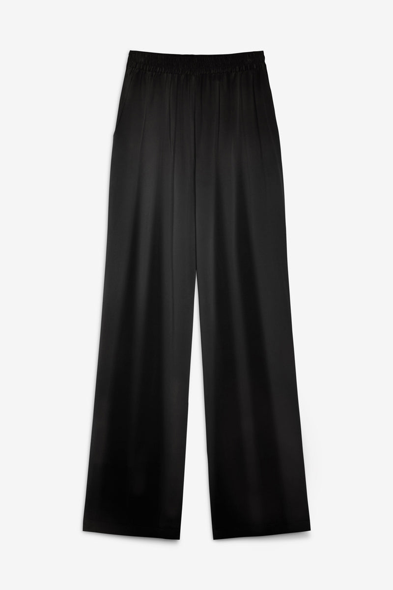 EVAN SILK WIDE LEG PANT