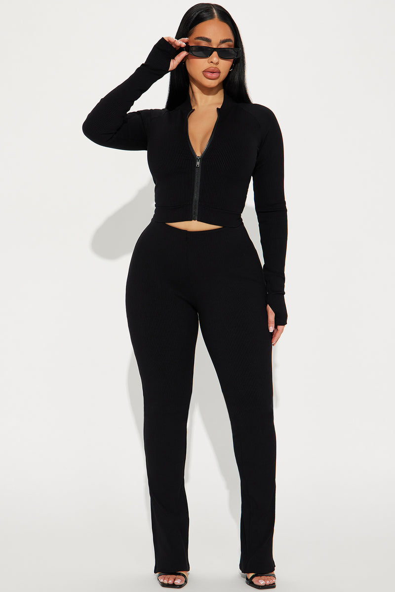 Adriana Snatched Pant - Black