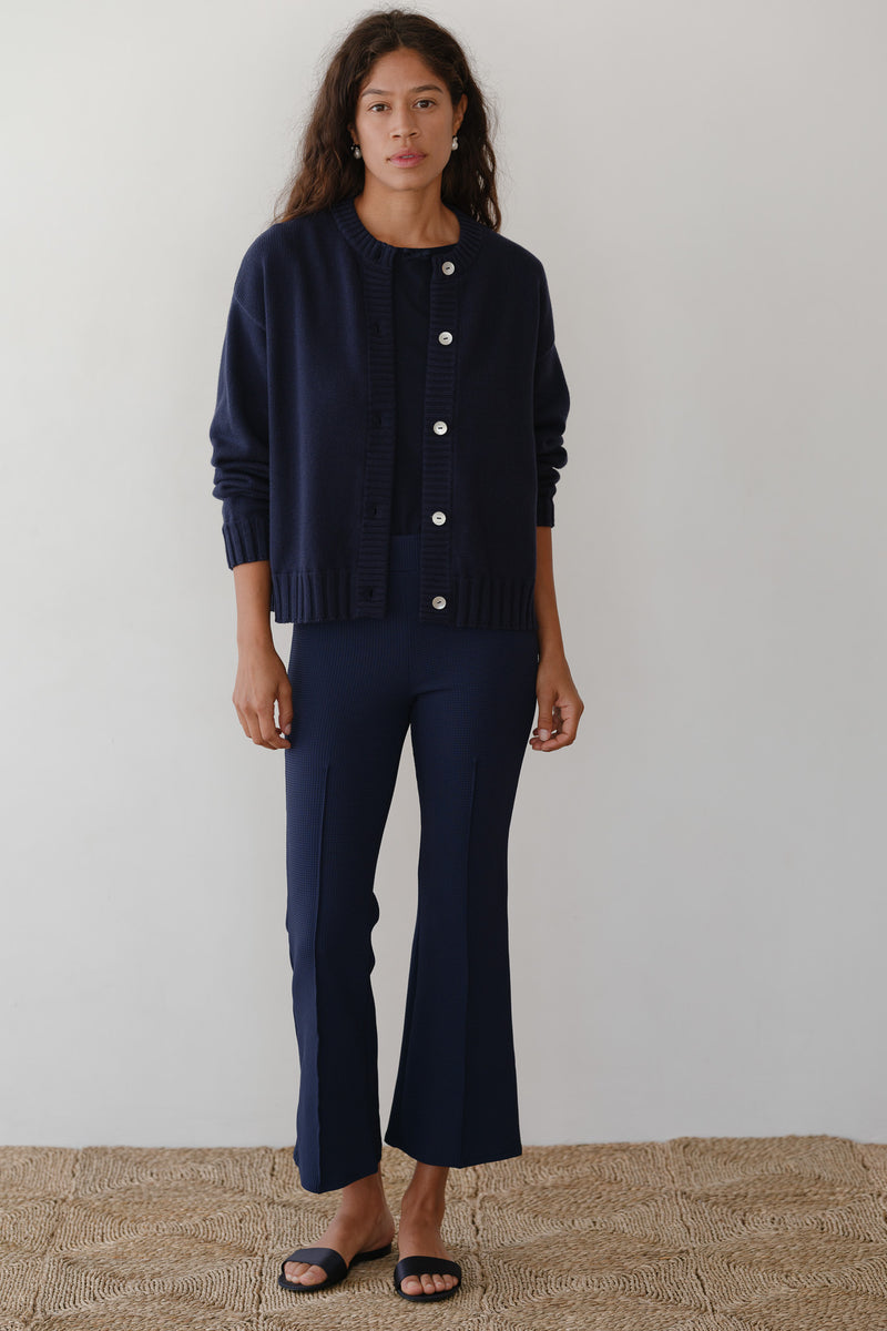 The Box Weave Stretch Kick Flare