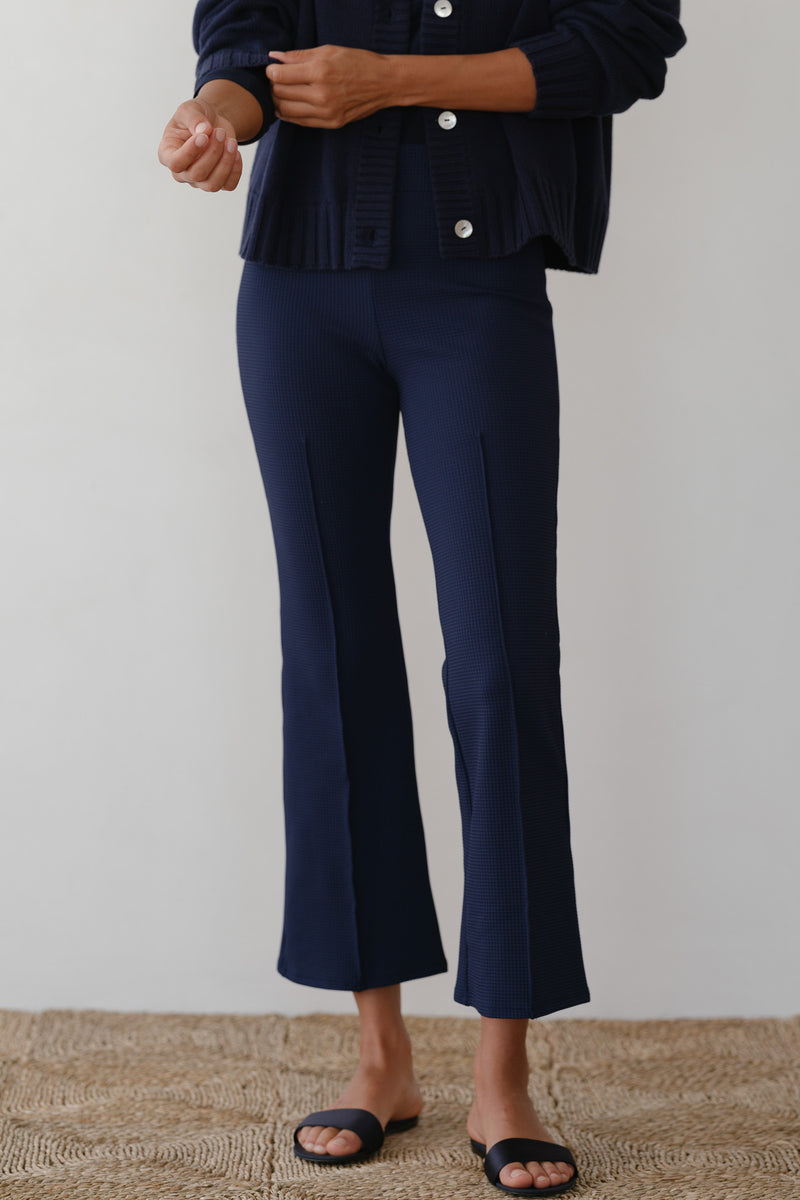 The Box Weave Stretch Kick Flare