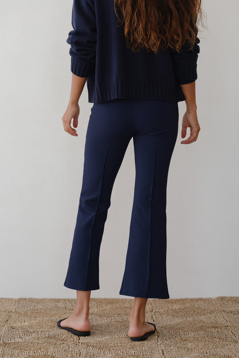 The Box Weave Stretch Kick Flare