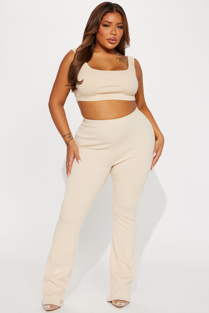 Presley Snatched Pant - Cream