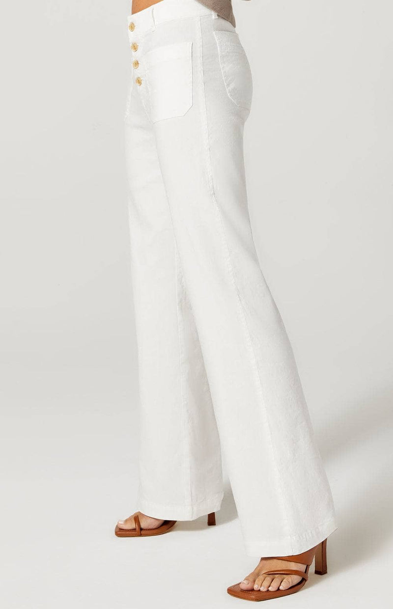 Phoebe Flare Leg Pant | Ivory
