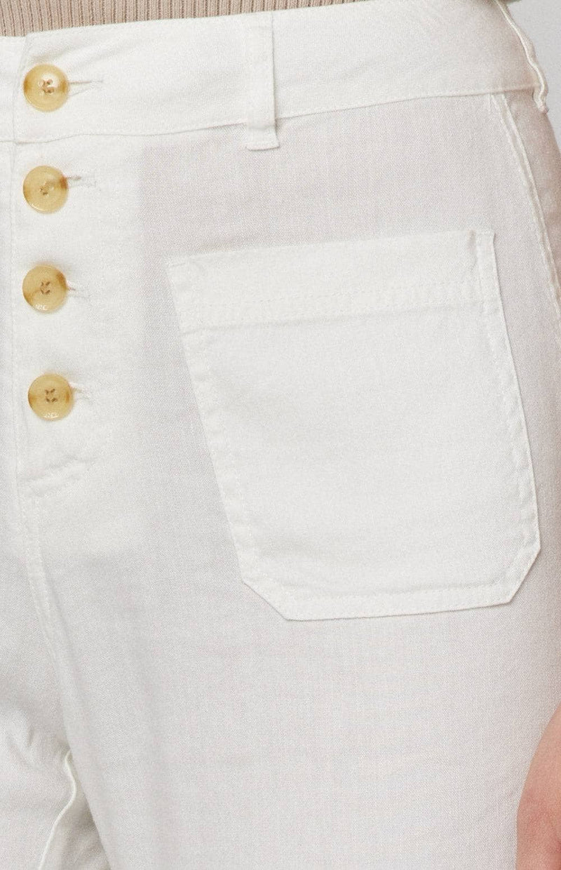 Phoebe Flare Leg Pant | Ivory