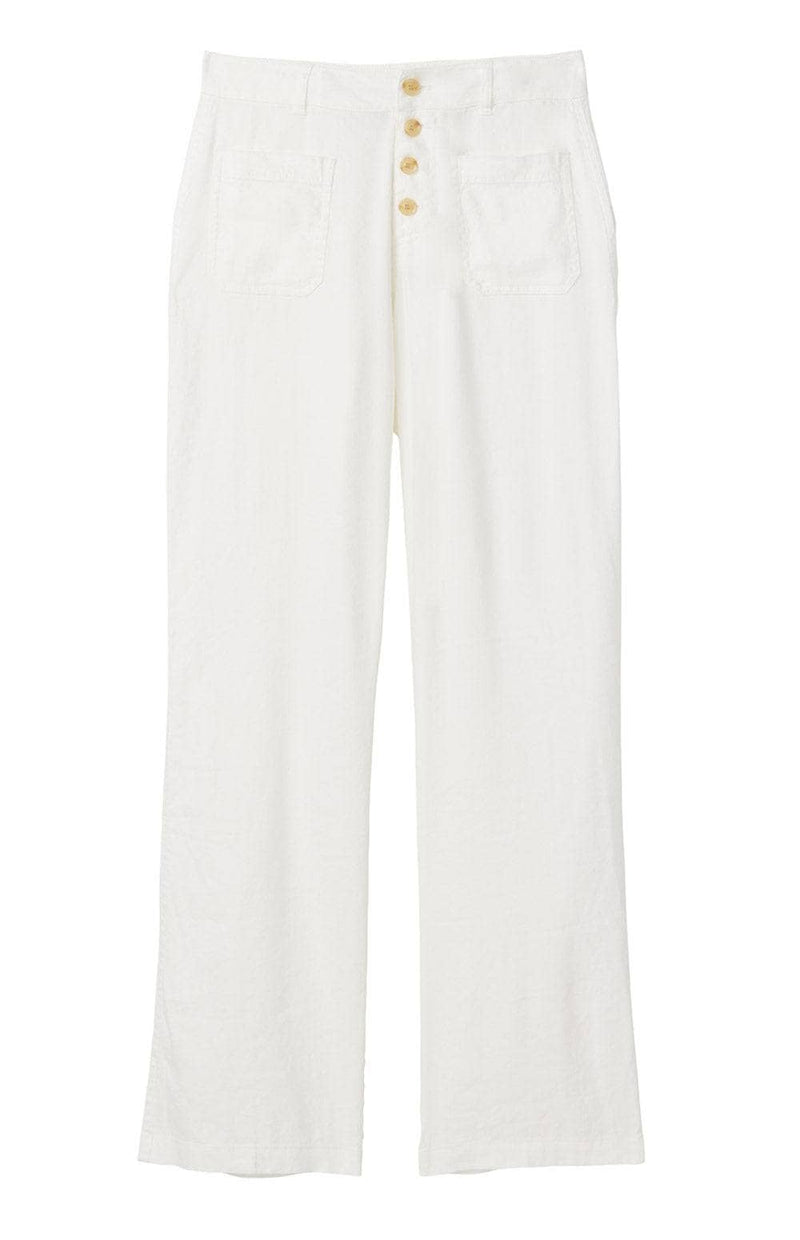 Phoebe Flare Leg Pant | Ivory