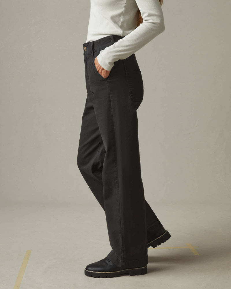 Women's Wide Leg Pant - Meteorite