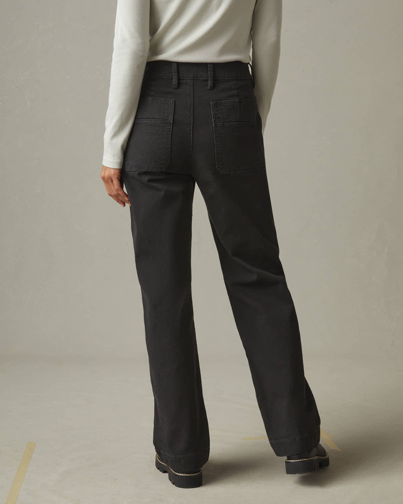 Women's Wide Leg Pant - Meteorite