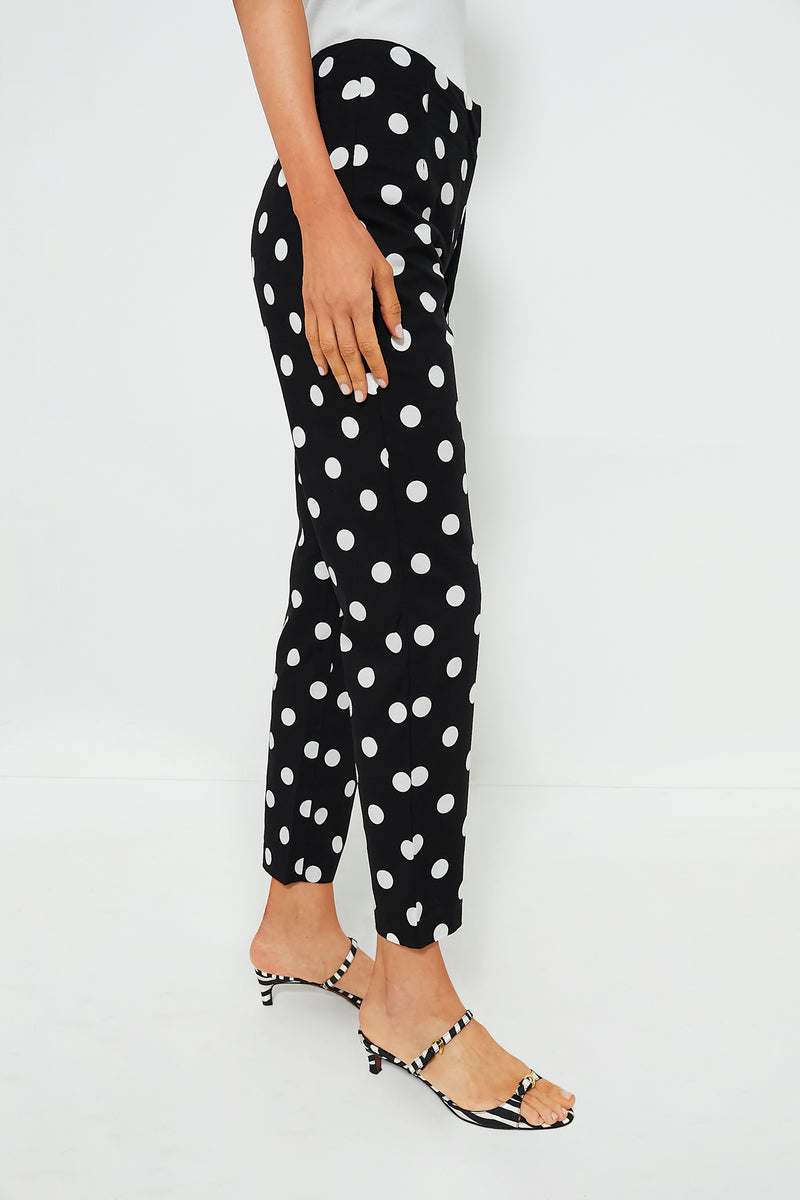 Black Polka Dot Elodie Pants