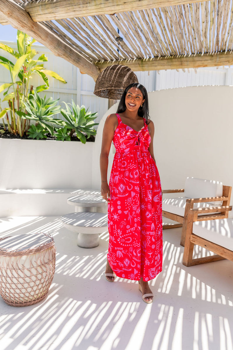Christina Jumpsuit in Margie