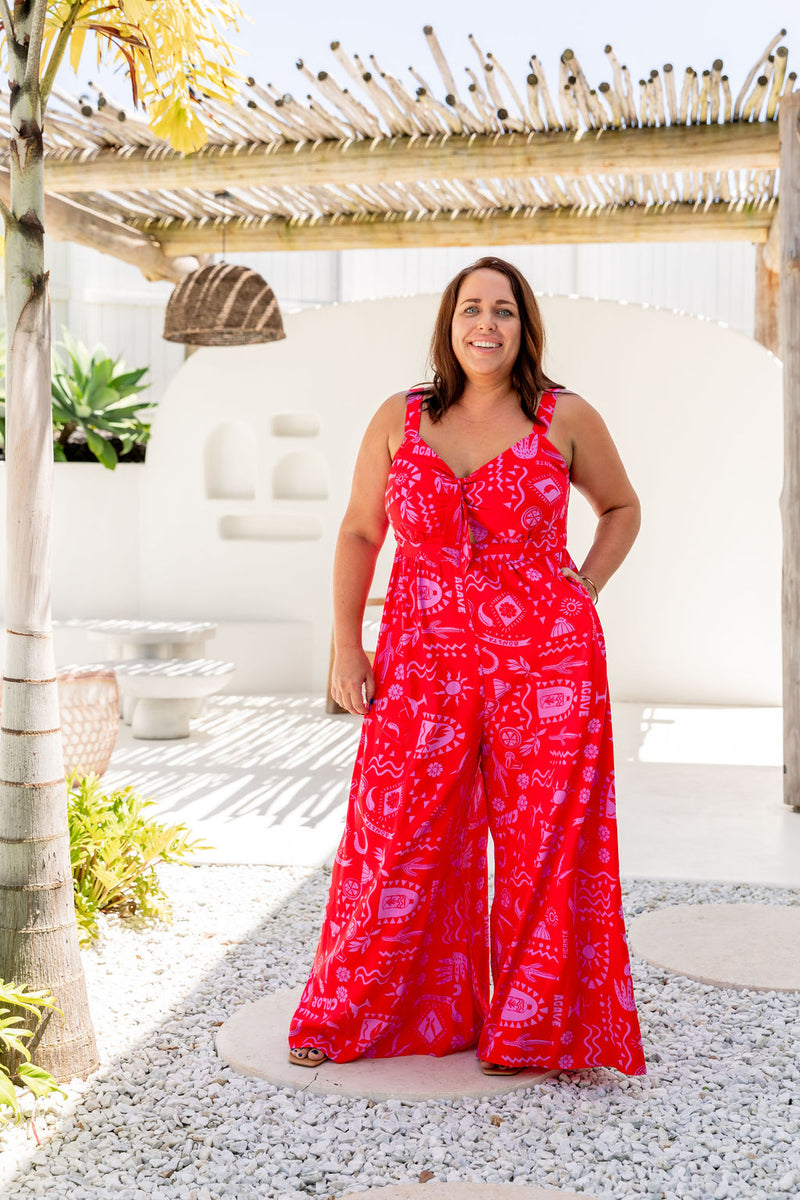 Christina Jumpsuit in Margie
