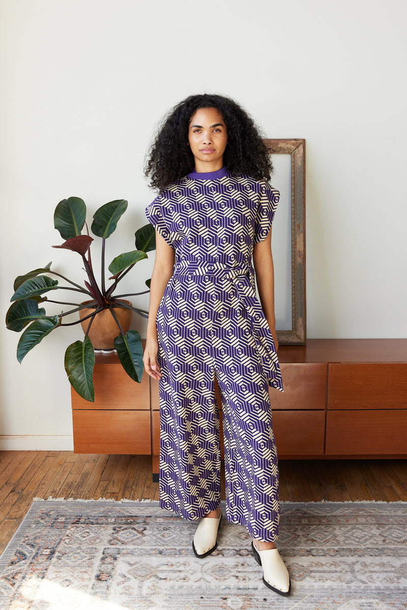 COMFY JUMPER | MAZE JACQUARD