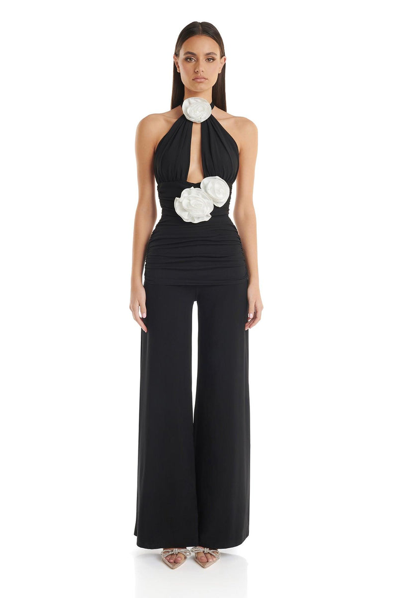 Leontina Pantsuit | Black