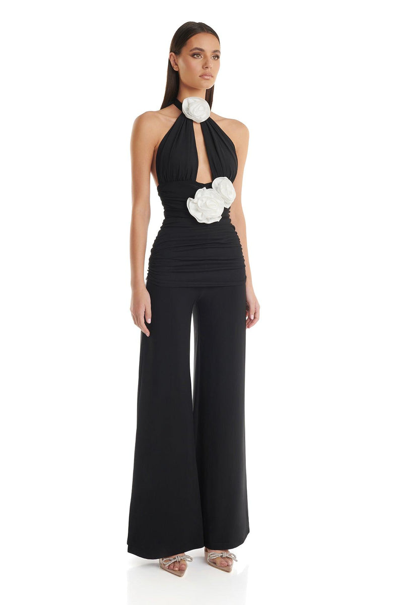 Leontina Pantsuit | Black