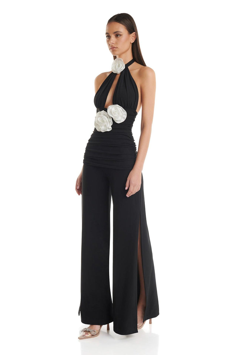 Leontina Pantsuit | Black