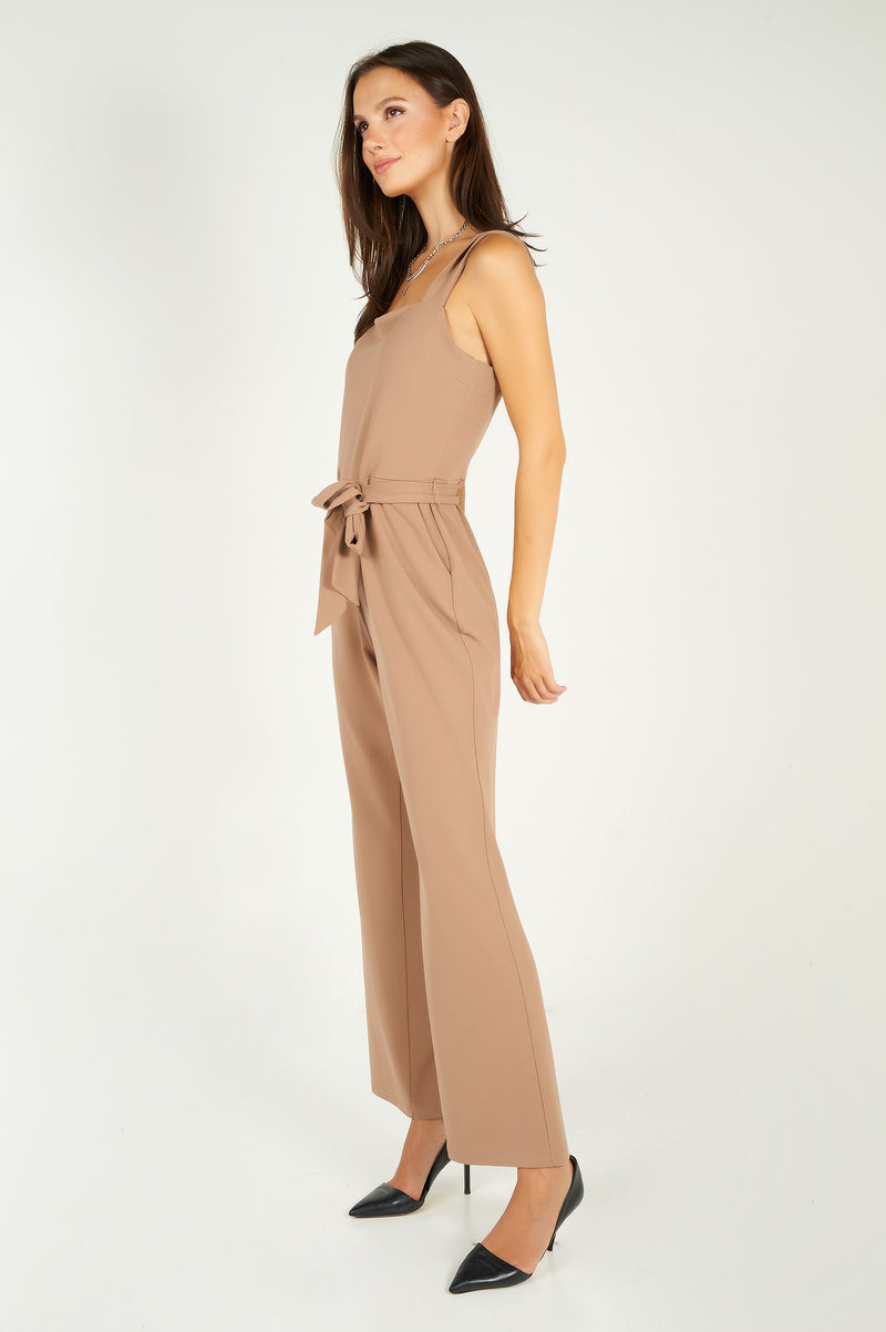 Square neck jumpsuit - ELIROSE-X1 - (R-C12)