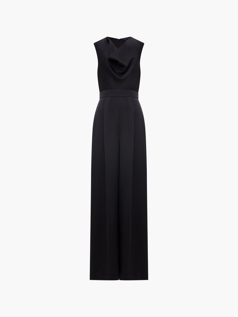 Harlow Recycled Satin Sleeveless Jumpsuit