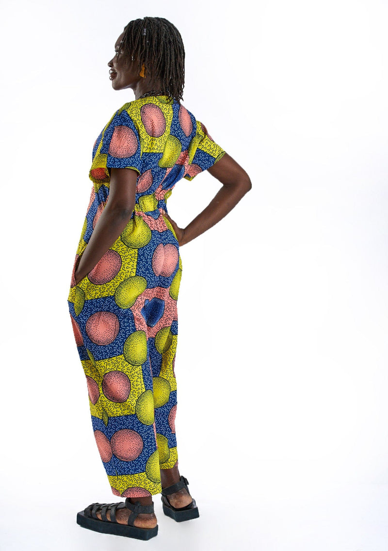 Short Sleeve Jumpsuit - Celestial