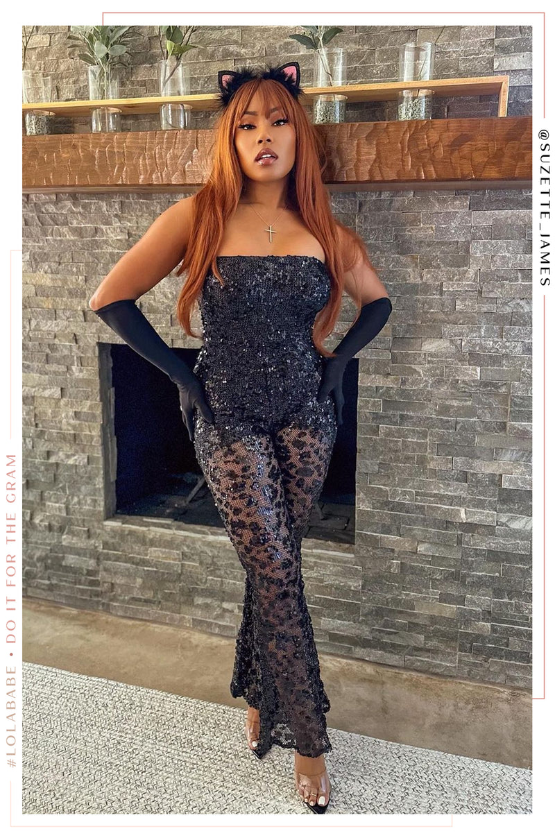 Pamela Strapless Jumpsuit - Black