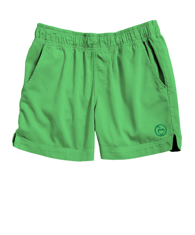 Green Apple Dyed Shoreline Twill Shorts