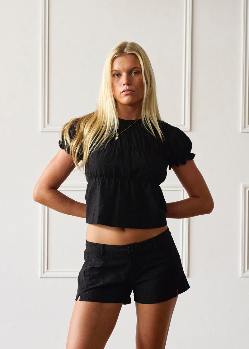 Black Mini Shorts