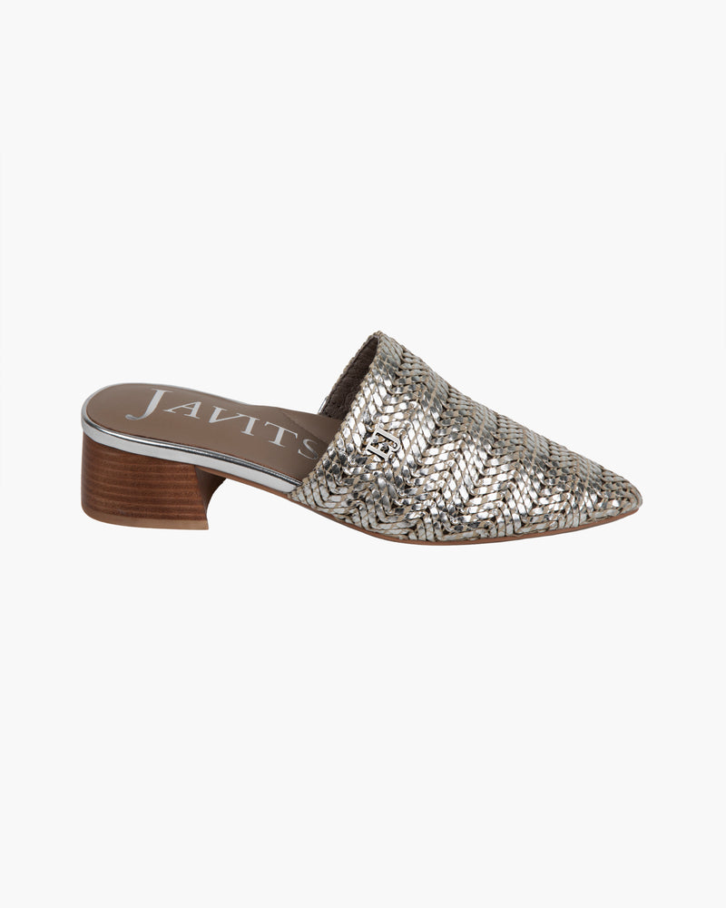 Aura Mule Silver