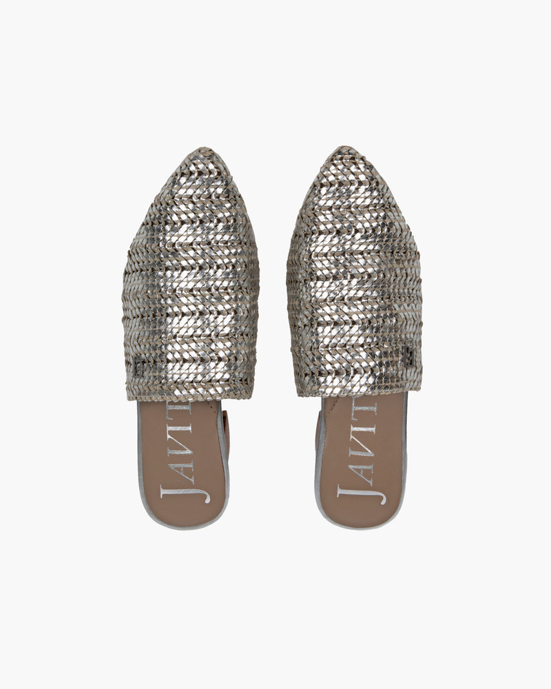 Aura Mule Silver