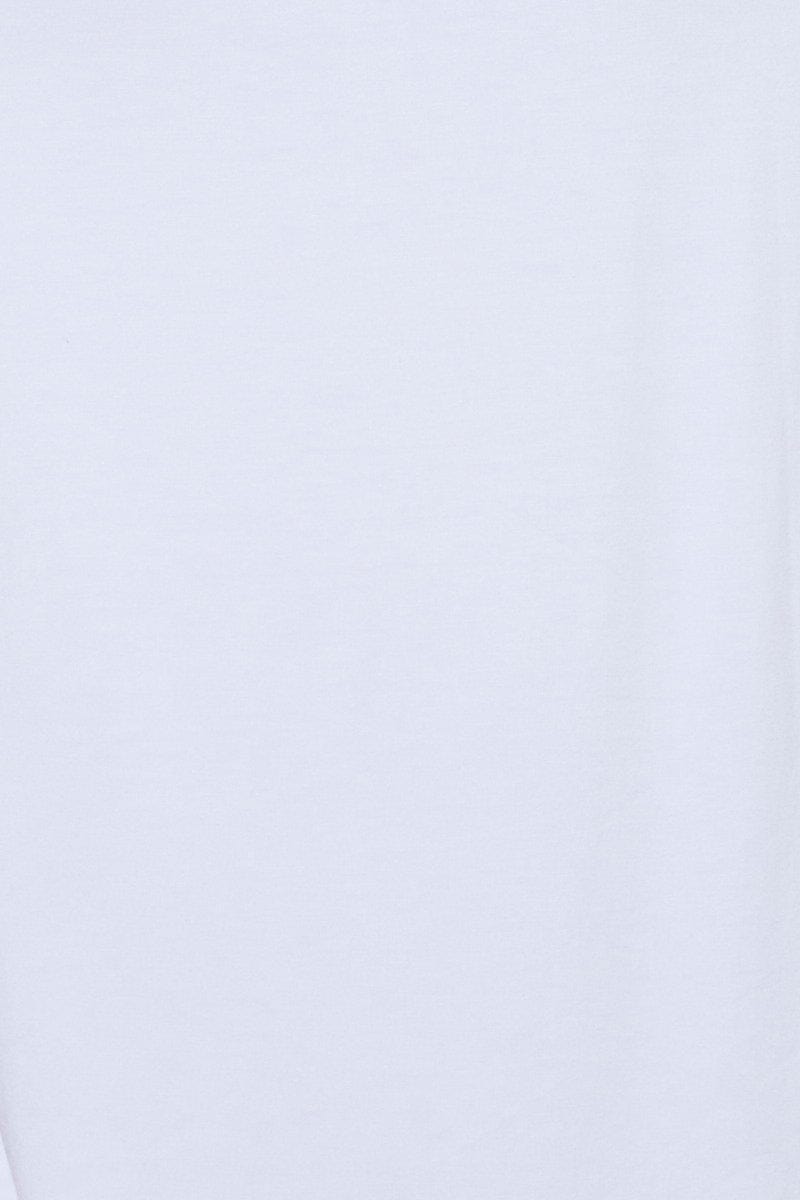 White T Shirt Short Sleeve