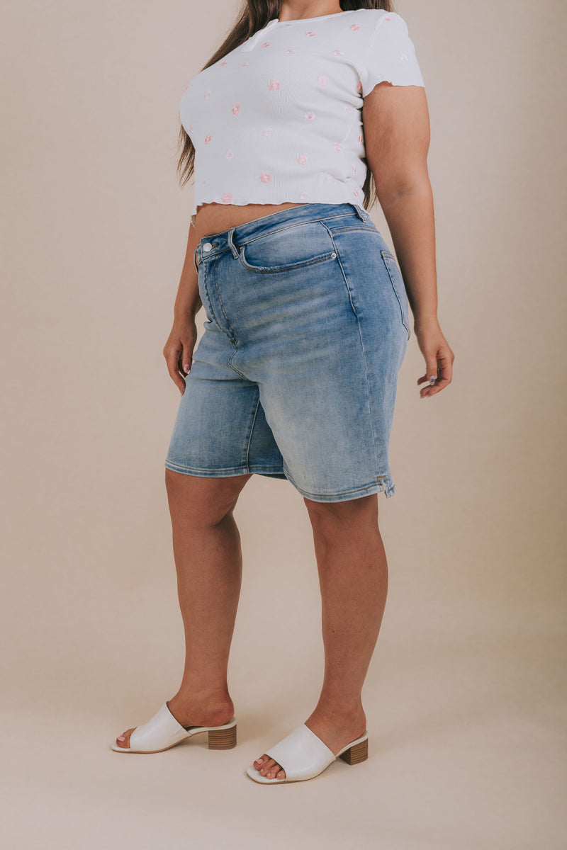 PLUS SIZE - The Wait Is Over Shorts