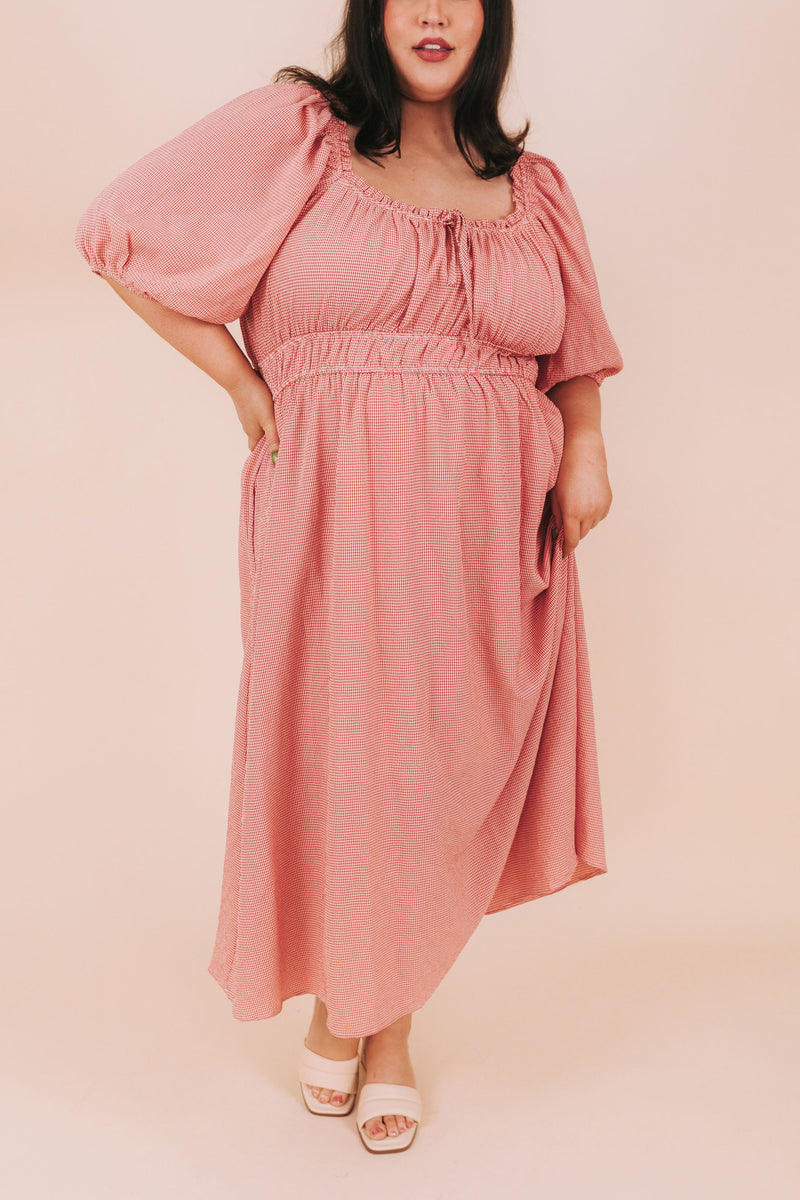 PLUS SIZE - Picnic Weather Dress