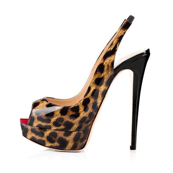 Mirage - Drag Queen Stiletto Sandals in different colors - Plus Size