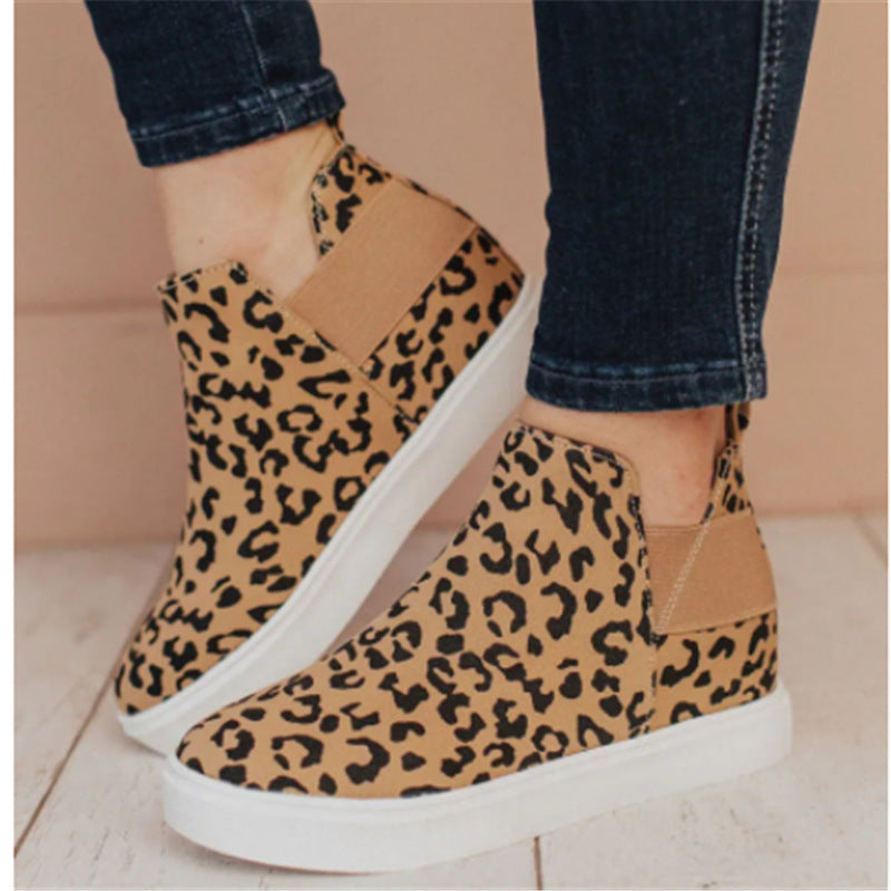 Plus Size Thick Bottom Flat Casual Shoes