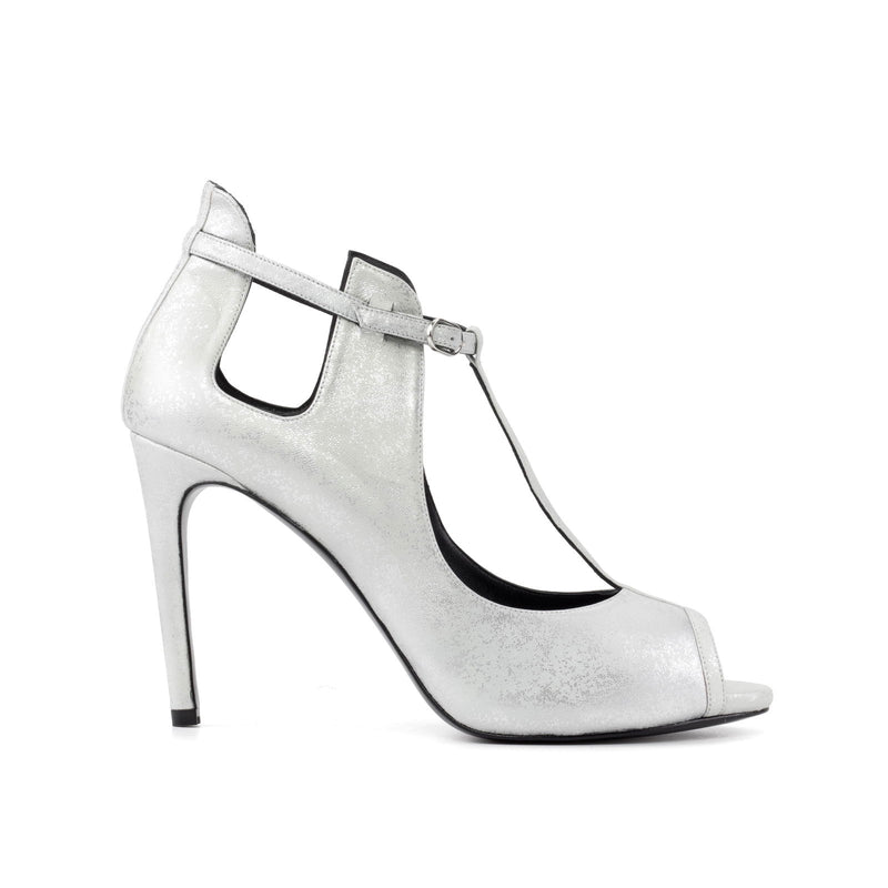 Women's Barcelona Leather High Heels Wide Plus Size 5880