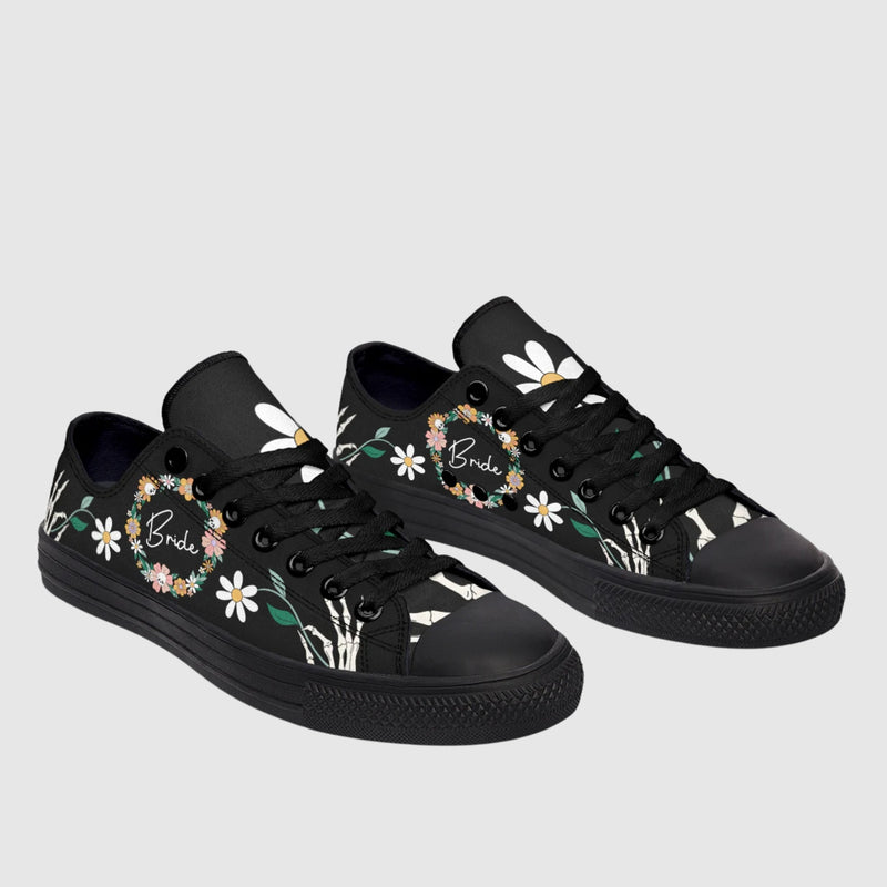 Goth Boho Bride Low Tops
