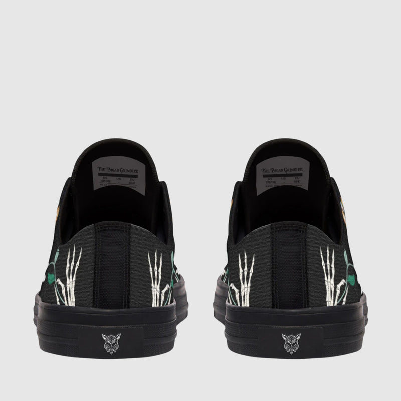 Goth Boho Bride Low Tops