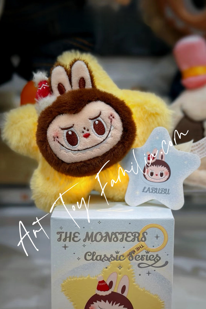 The Monsters Classic Series-Sparkly Plush Pendant Blind Box - 经典系列闪闪毛绒挂件