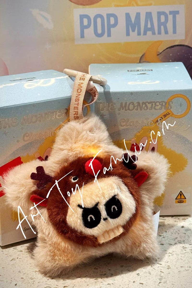The Monsters Classic Series-Sparkly Plush Pendant Blind Box - 经典系列闪闪毛绒挂件