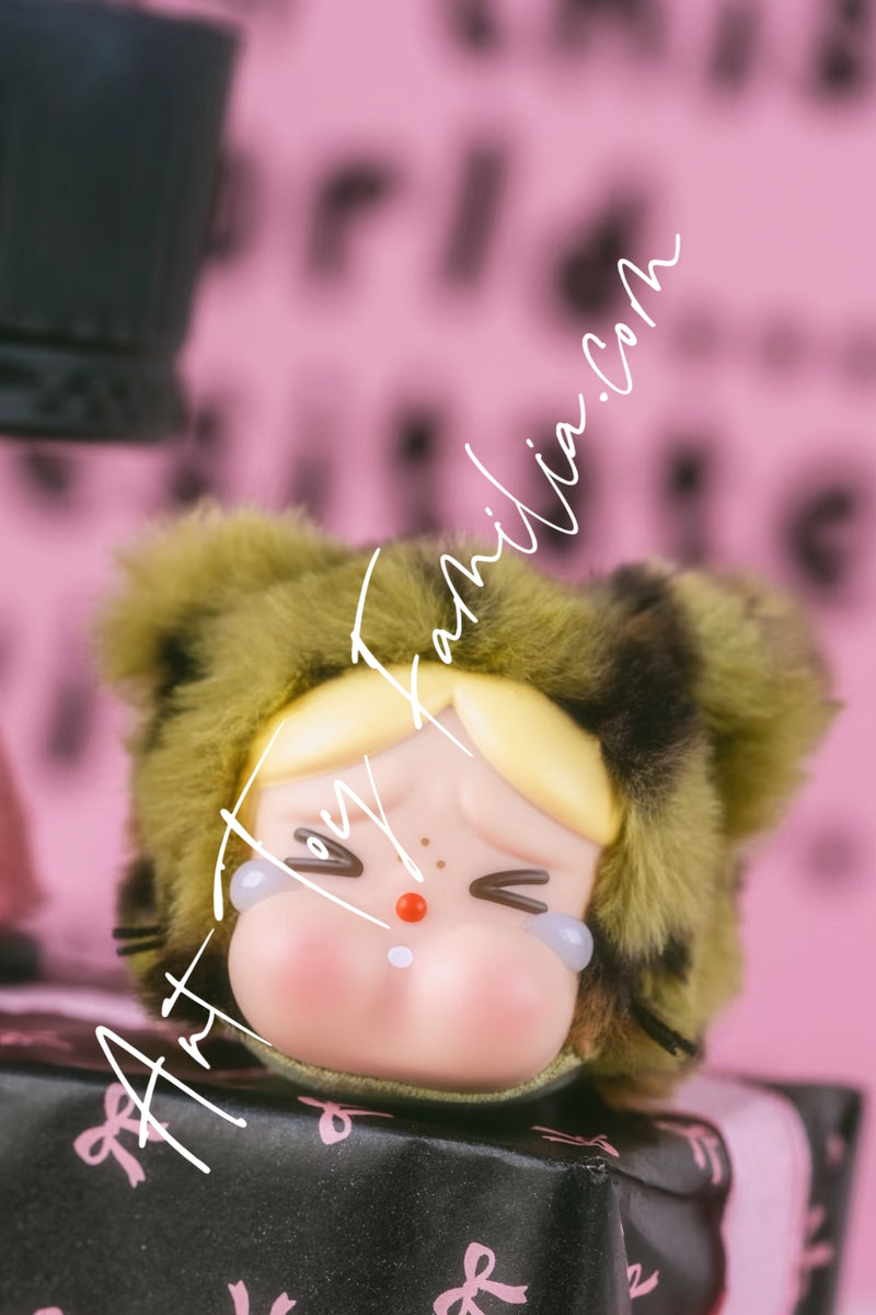 Crybaby Wild But Cutie Series Vinyl Plush Pendant - 豹豹猫猫系列搪胶毛绒挂件