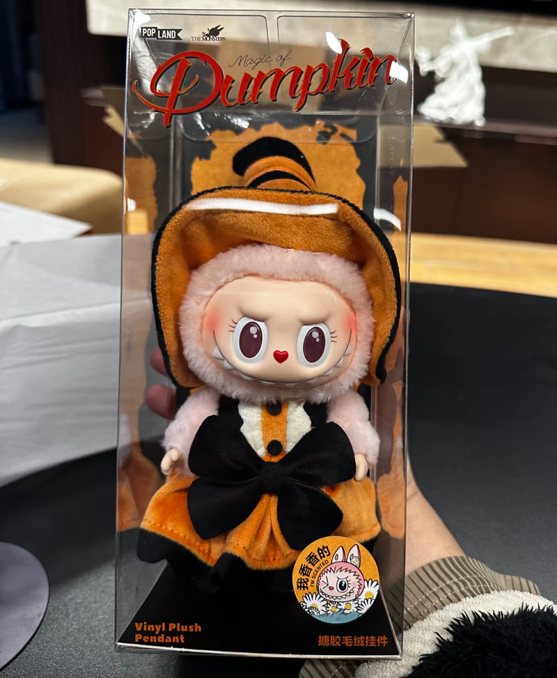 The Monsters Mokoko Magic of Pumpkin Vinyl Plush Pendant