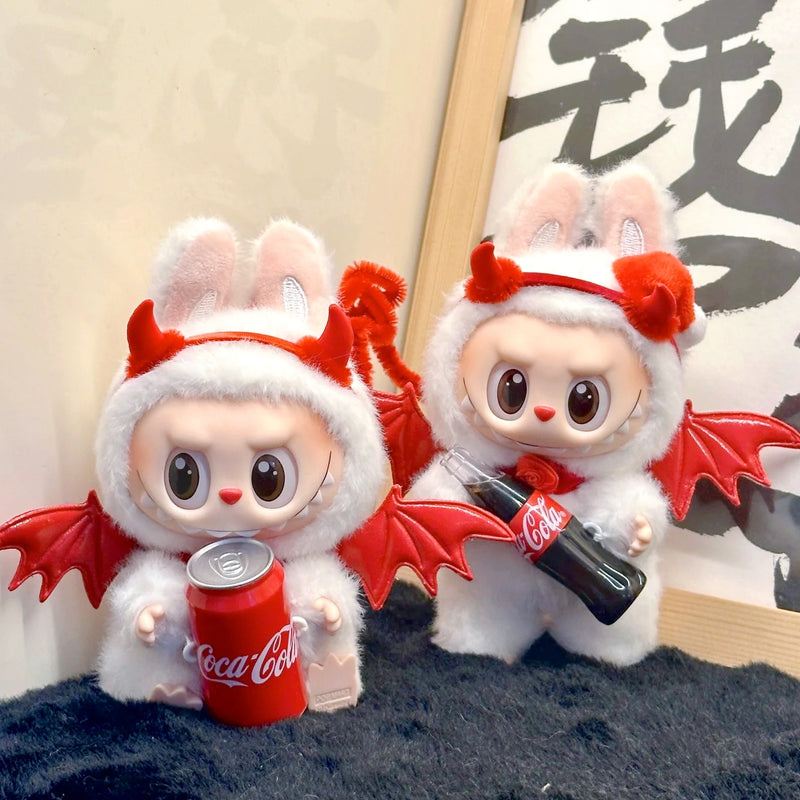 Doll Cloth Little Devil Reds Set For Labubu - 072