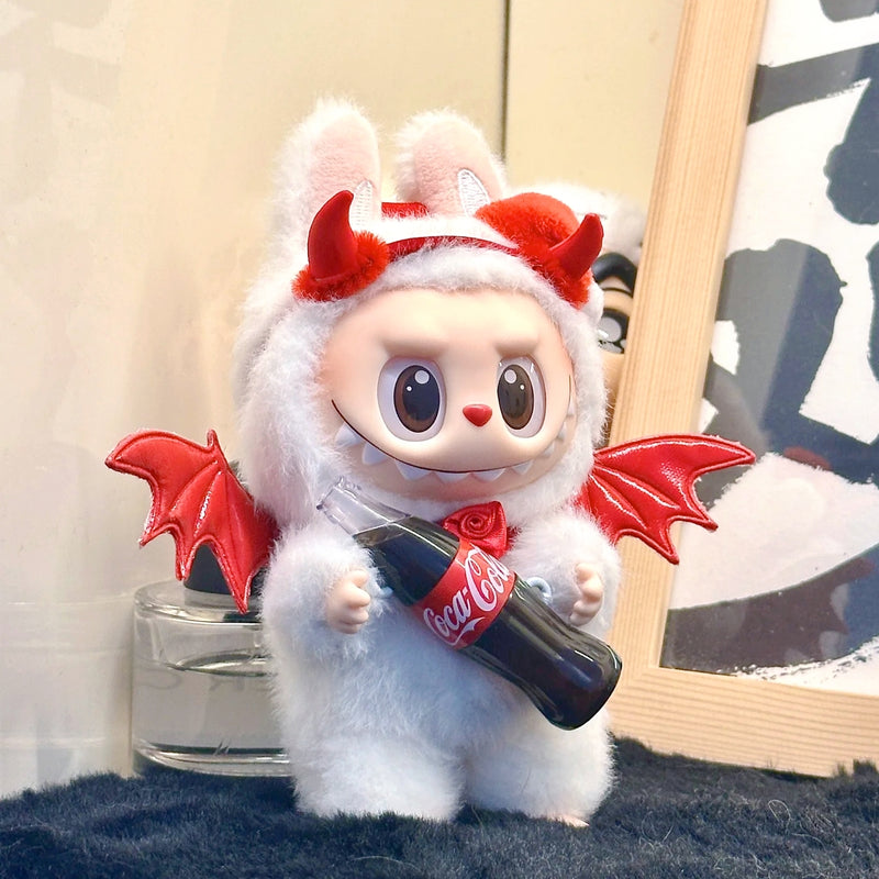 Doll Cloth Little Devil Reds Set For Labubu - 072